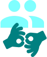 Teams and Clubs Icon with link to the relevant page
