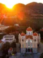 Photo of Megali Panagia church with link to web page