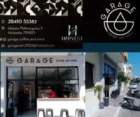 The Garage Coffee Bar and link to the page