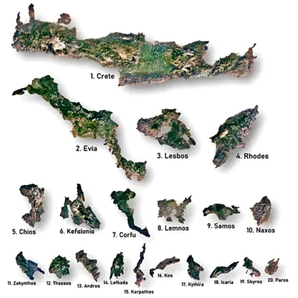 Image of Crete when compared with other Greek Islands