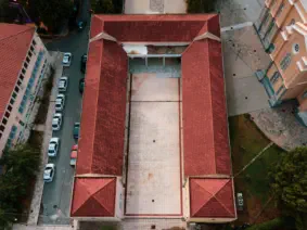 Neapoli Folk Museum from the air